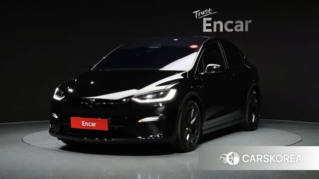 Tesla Model X 2023 Черный из Кореи