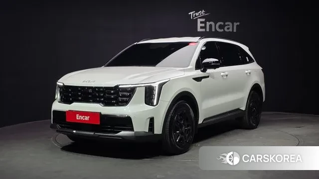 Kia The New Sorento 4th Generation 2023 Белый из Кореи