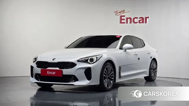 Kia Stinger 2018 Белый из Кореи