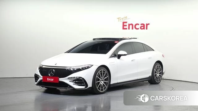 Mercedes-Benz EQS V297 2023 Белый из Кореи