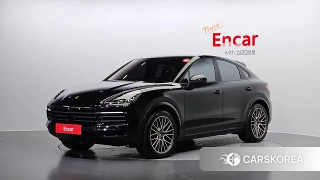 Porsche Cayenne (PO536) 2023 Черный из Кореи