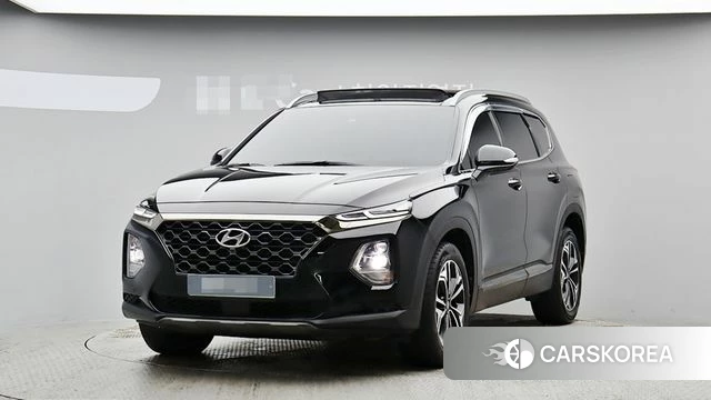 Hyundai Santa Fe TM 2019 Черный из Кореи