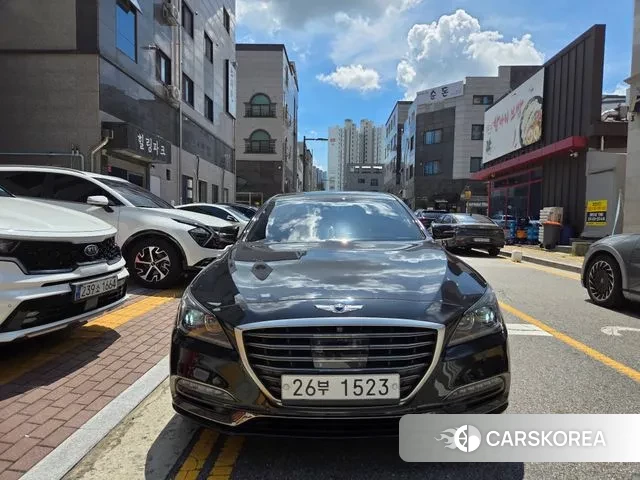 Genesis G80 2018 Черный из Кореи