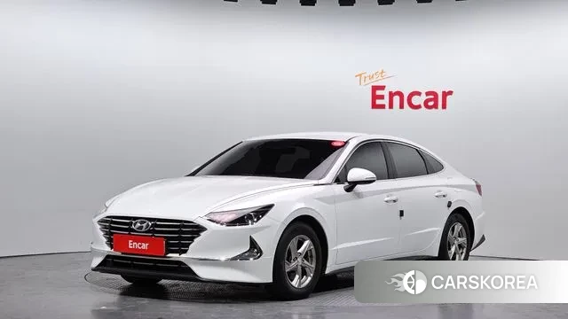 Hyundai Sonata (DN8) 2021 Белый из Кореи