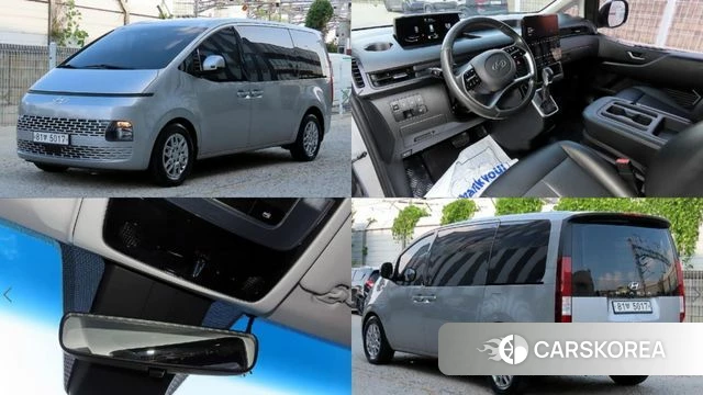 Hyundai Staria 2021 Серебряный из Кореи