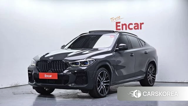 BMW X6 (G06) 2022 Серый из Кореи
