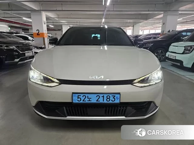 Kia EV6 2021 Жемчужный цвет из Кореи