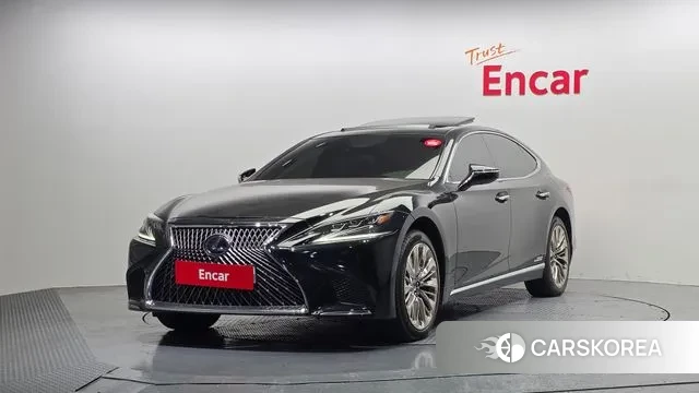 Lexus LS500h 5th generation 2020 Черный из Кореи