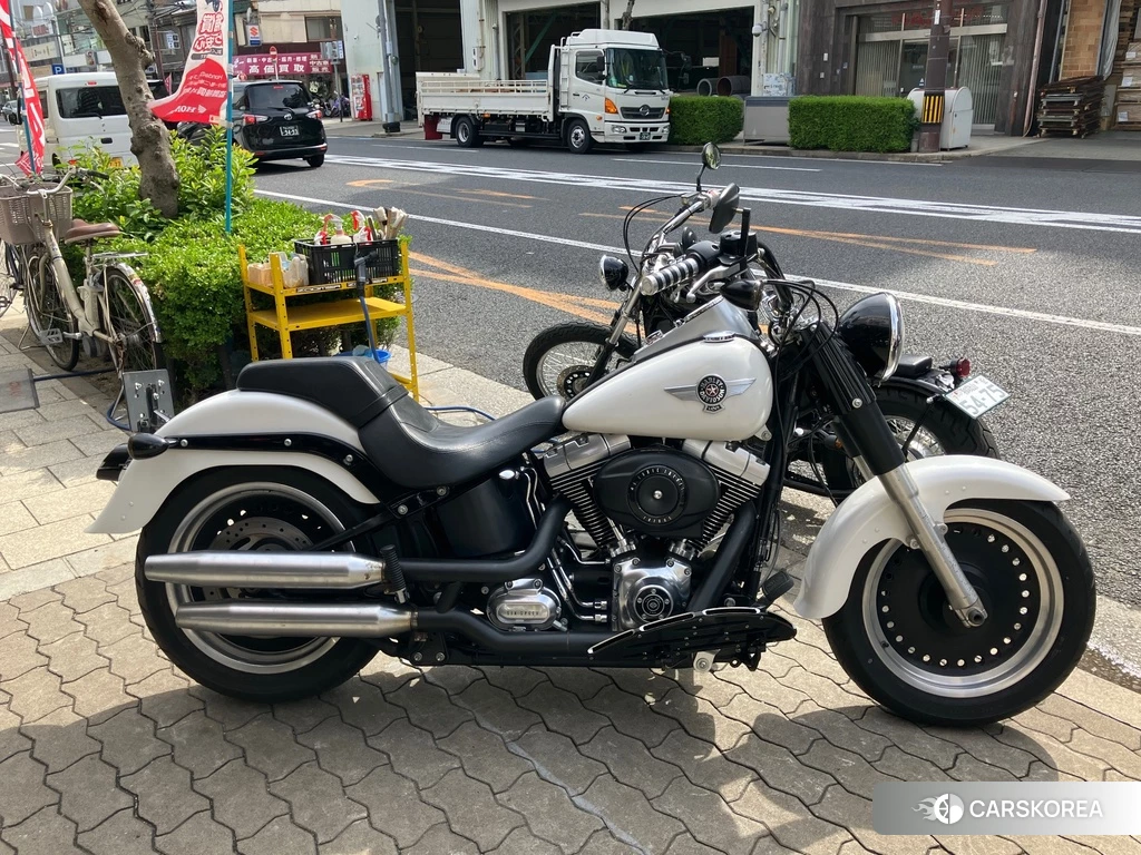 Проданный Harley-Davidson Softail Fat Boy Lo FLSTFB1580 2011 из Японии