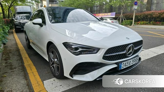 Mercedes-Benz CLA-Class C118 2024 Белый из Кореи