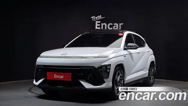 Hyundai Kona Hybrid (SX2) 2023 Белый из Кореи