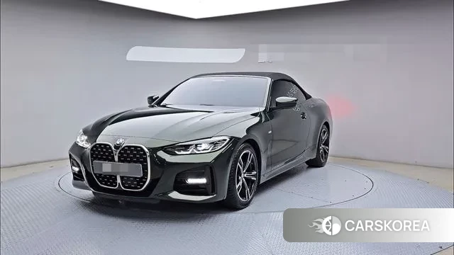 BMW 4 Series (G22) 2021 Темно-зеленый из Кореи