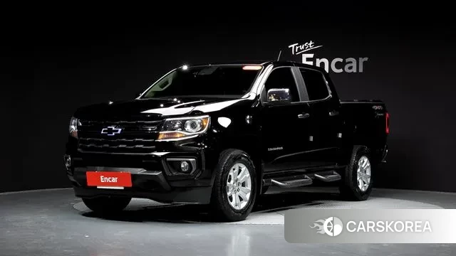 Chevrolet (GM Daewoo) Real New Colorado 2021 Черный из Кореи