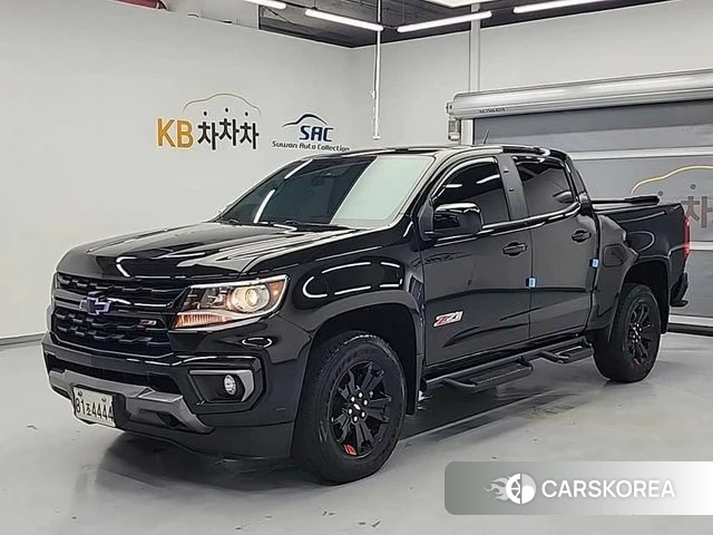 Chevrolet (GM Daewoo) Real New Colorado 2021 Черный из Кореи