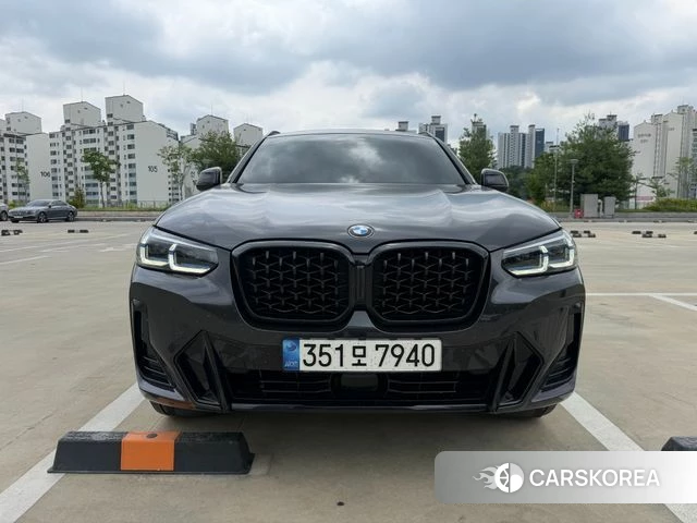 BMW X4 (G02) 2022 Черный из Кореи