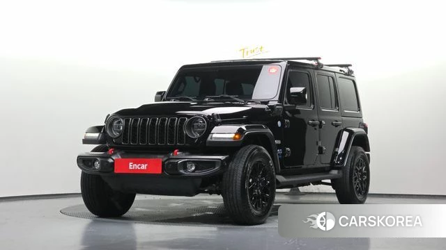 Jeep Wrangler (JL) 2022 Черный из Кореи