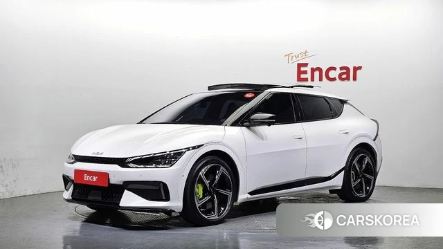 Kia EV6 2023 Белый из Кореи