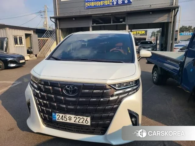Toyota Alphard 4th Generation 2024 Белый из Кореи