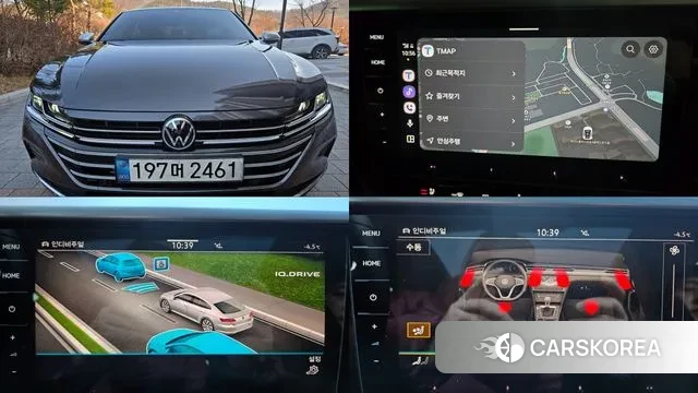 Volkswagen Arteon 2022 Черный из Кореи