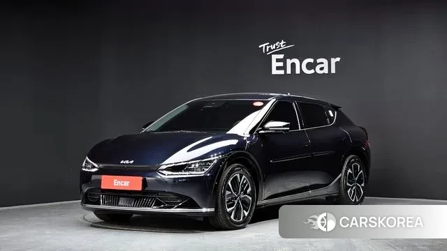 Kia EV6 2022 Синий из Кореи