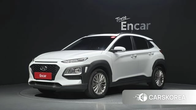 Hyundai Kona 2018 Белый из Кореи
