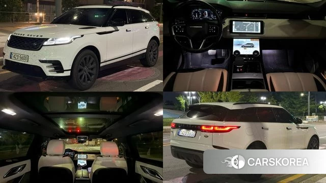 Land Rover Range Rover Velar 2021 Белый из Кореи