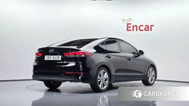 Hyundai Avante AD 2018 Черный из Кореи