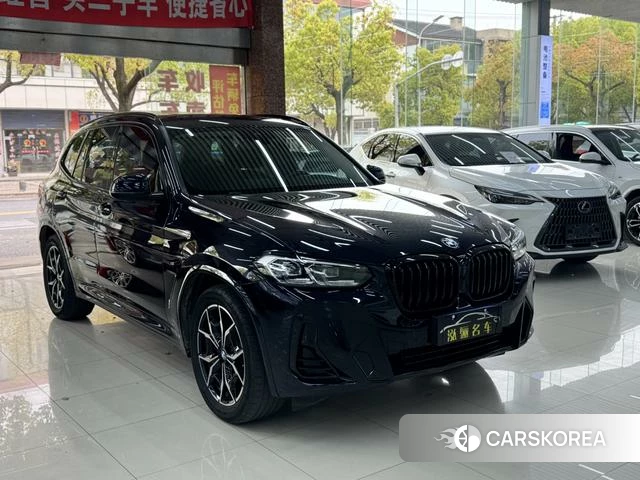 BMW X3 2022 Черный из Китая