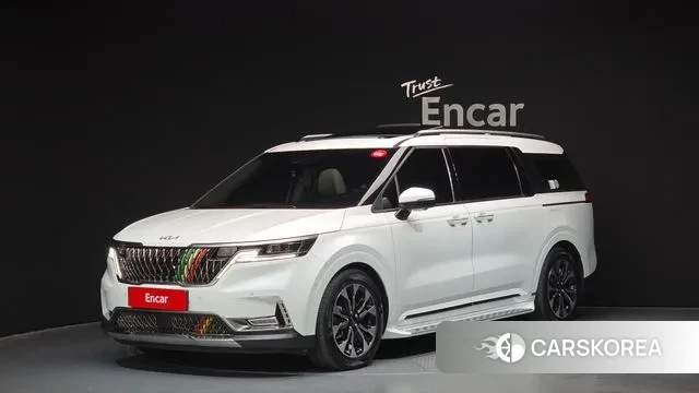 Kia Carnival 4th generation 2022 Белый из Кореи