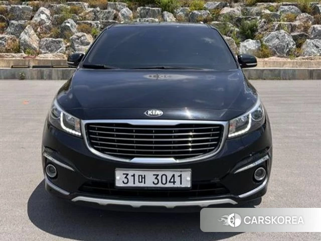 Kia All New Carnival 2018 Черный из Кореи