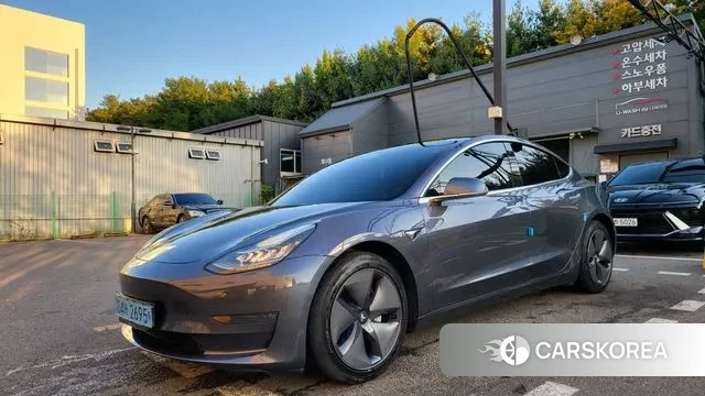Tesla Model 3 2020 Серый из Кореи