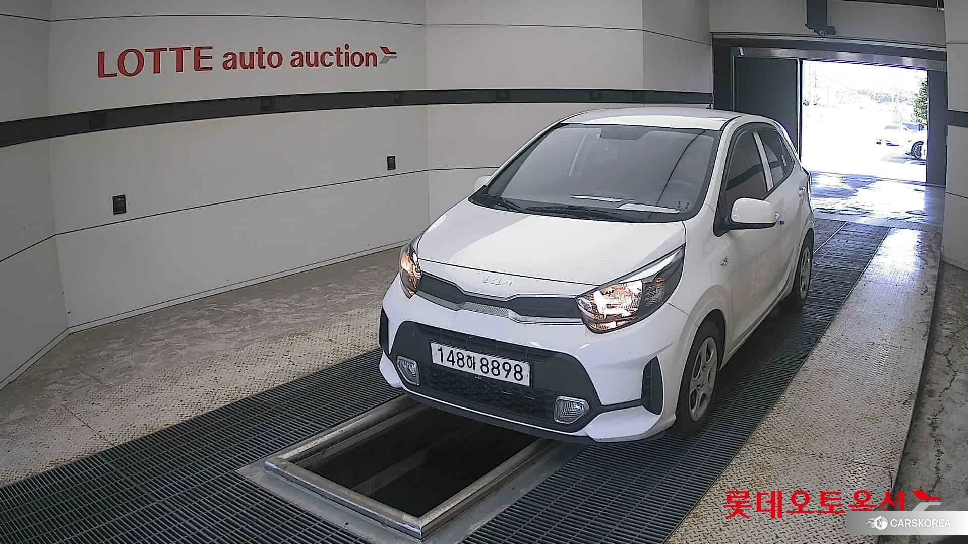 Kia Morning 2022 Clear White из Кореи