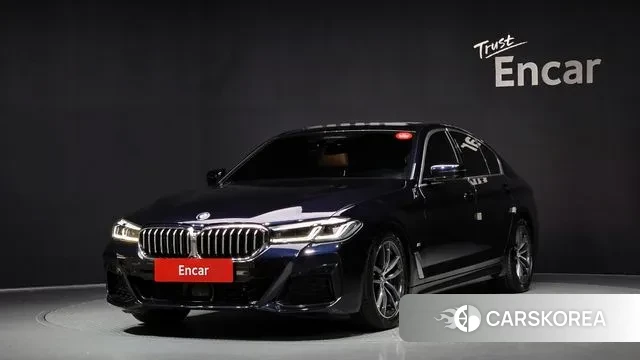 BMW 5 Series (G30) 2021 Черный из Кореи