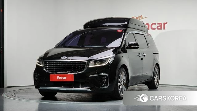 Kia The New Carnival 2018 Черный из Кореи