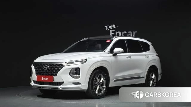 Hyundai Santa Fe TM 2018 Белый из Кореи