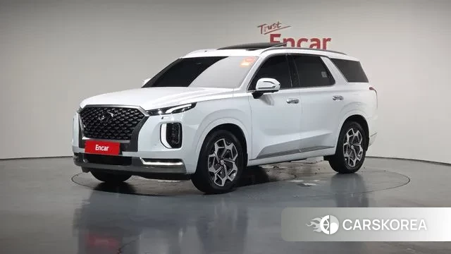 Hyundai Palisade 2021 Белый из Кореи
