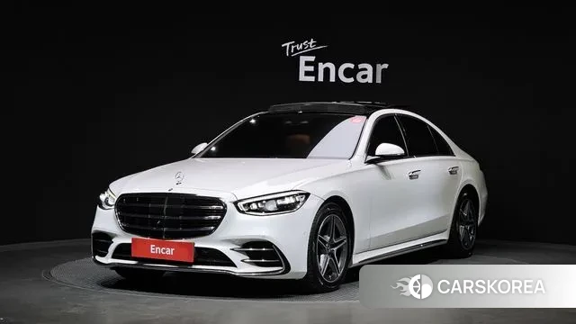 Mercedes-Benz S-Class W223 2021 Белый из Кореи