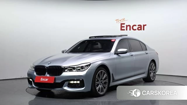 BMW 7 Series (G11) 2018 Светло-серебряный цвет из Кореи