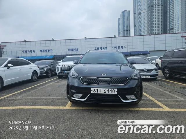 Kia Niro 2018 Синий из Кореи