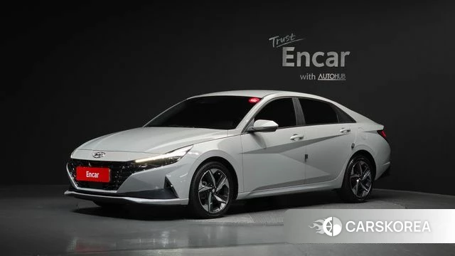 Hyundai Avante (CN7) 2020 Серебристо-серый из Кореи