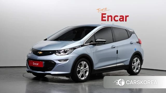 Chevrolet (GM Daewoo) Bolt EV 2018 Светло-серебряный цвет из Кореи