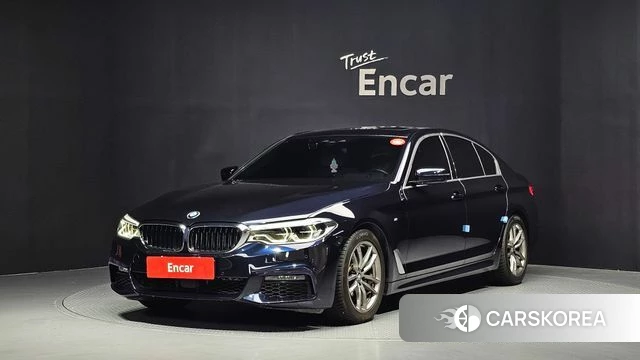 BMW 5 Series (G30) 2020 Черный из Кореи