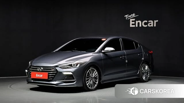 Hyundai Avante AD 2018 Серый из Кореи