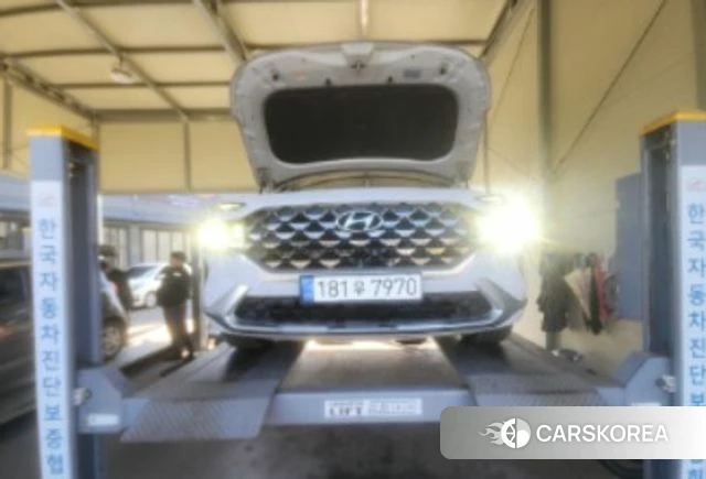 Hyundai The New Santa Fe 2020 Серый из Кореи