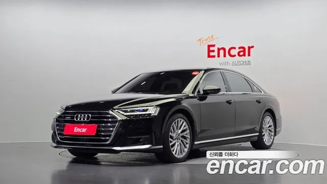 Audi A8 (D5) 2021 Черный из Кореи