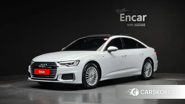 Audi A6 (C8) 2020 Белый из Кореи