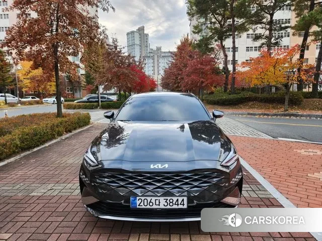 Kia K8 2021 Серый из Кореи