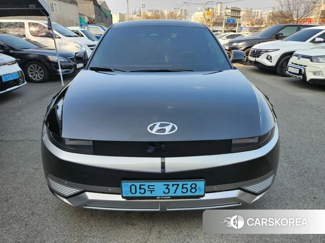 Hyundai Ionic 5 2022 Черный двухцветный из Кореи