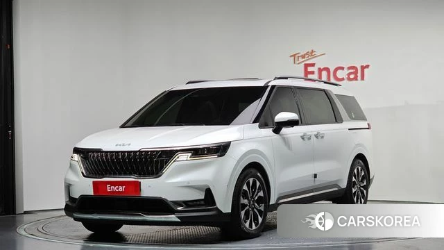 Kia Carnival 4th generation 2022 Белый из Кореи
