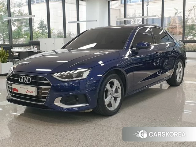 Audi A4 (B9) 2021 Синий из Кореи